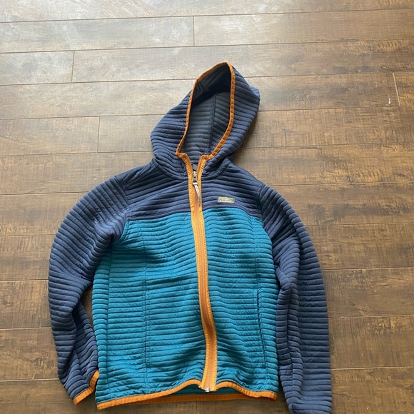 L.L. Bean Airlight Full zip colourblock hoodie - Picture 9 of 9